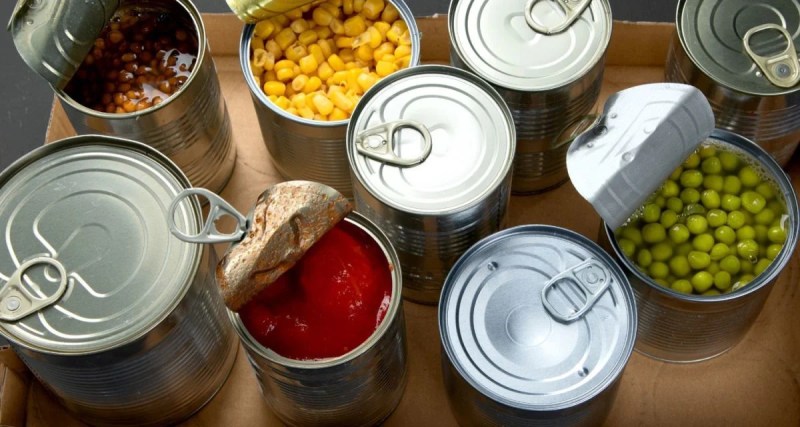 prepping with canned foods
